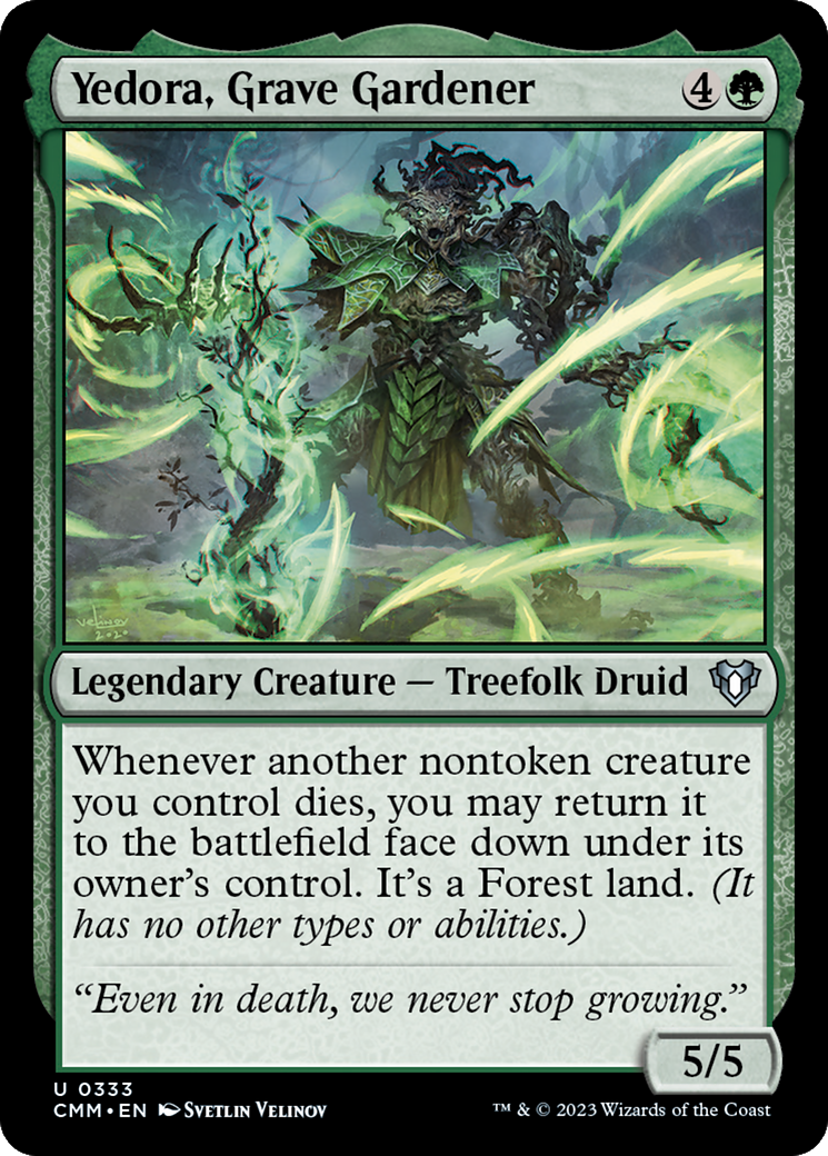 Image of Yedora, Grave Gardener (CMM-333) - Commander Masters