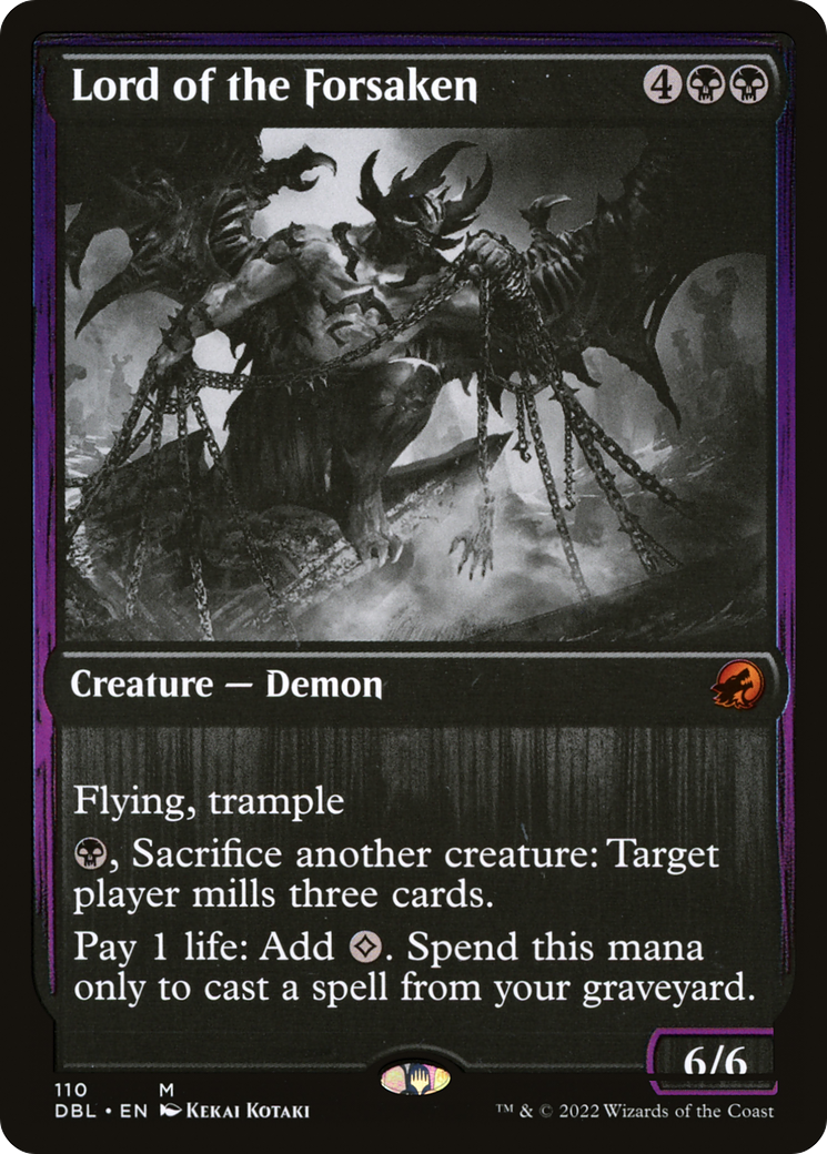Image of Lord of the Forsaken (DBL-110) - Innistrad: Double Feature Foil
