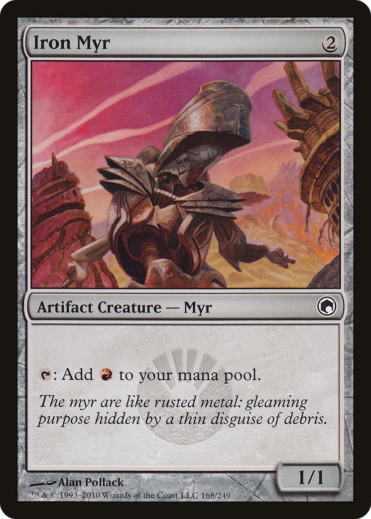 Image of Iron Myr (SOM-168) - Scars of Mirrodin