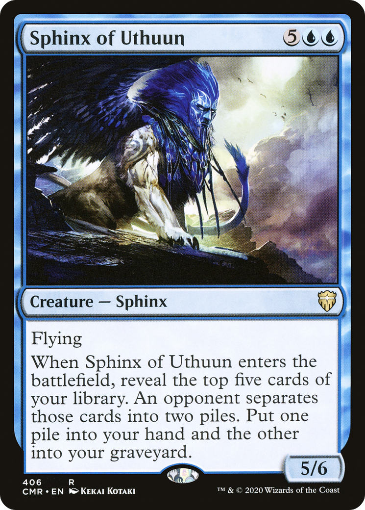 Image of Sphinx of Uthuun (CMR-406) - Commander Legends
