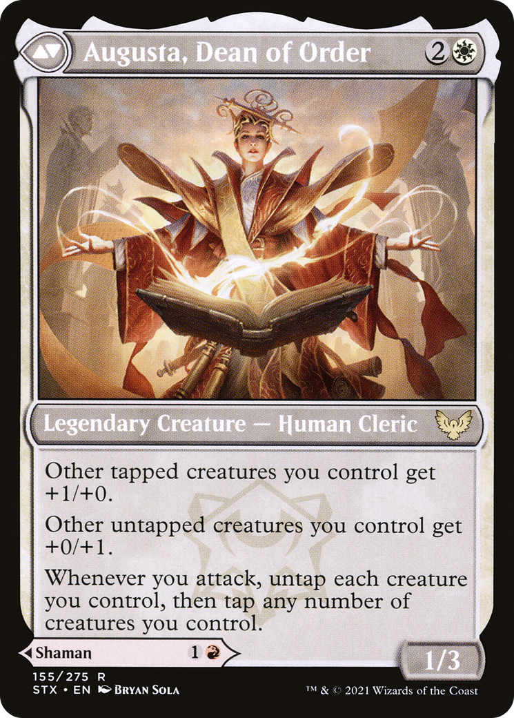 Image of Plargg, Dean of Chaos (STX-155) - Strixhaven: School of Mages Foil
