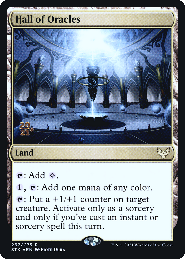 Image of Hall of Oracles (PRE-267) - Strixhaven: School of Mages Promos Foil