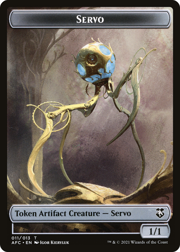 Image of Servo (TAFC-011) - Forgotten Realms Commander Tokens