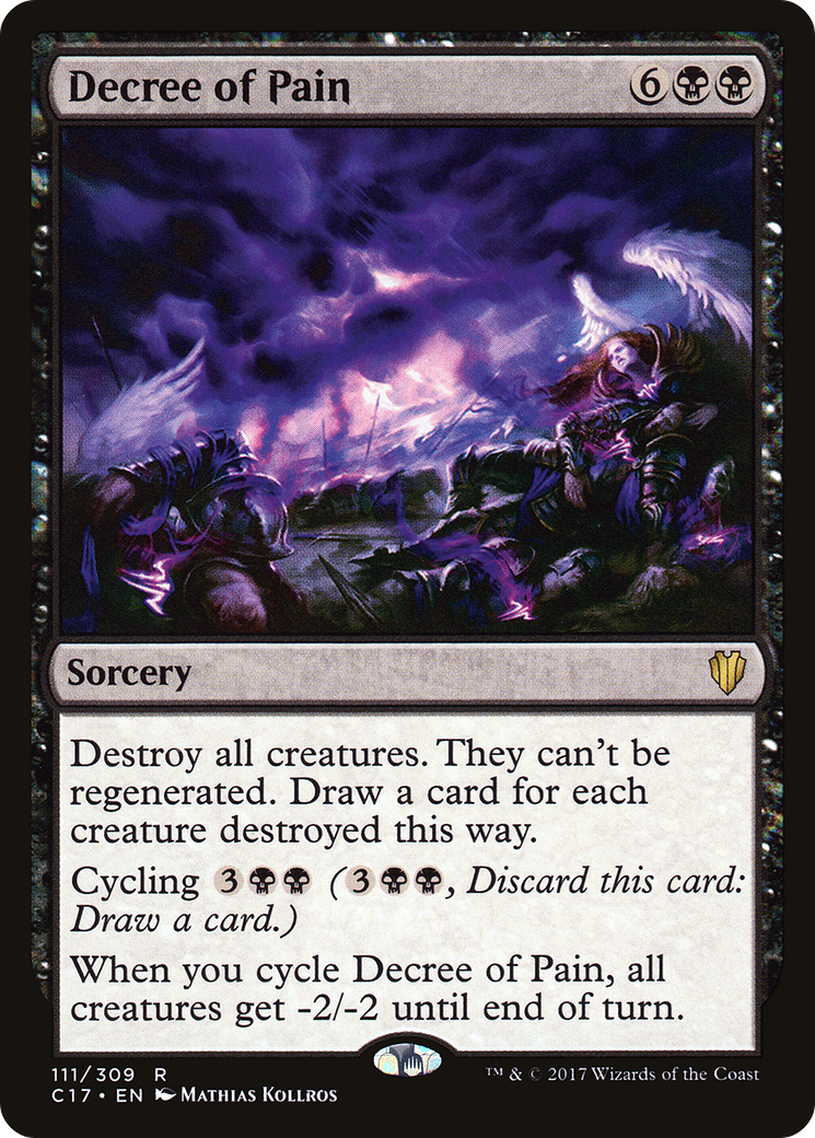Image of Decree of Pain (C17-111) - Commander 2017