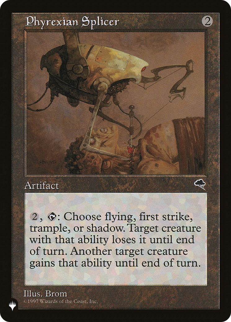 Image of Phyrexian Splicer (LIST-TMP-303) - The List