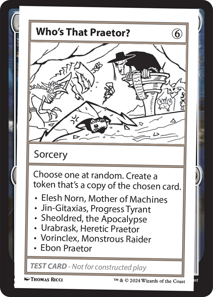Image of Who's That Praetor? (MB2PC-) - Mystery Booster 2