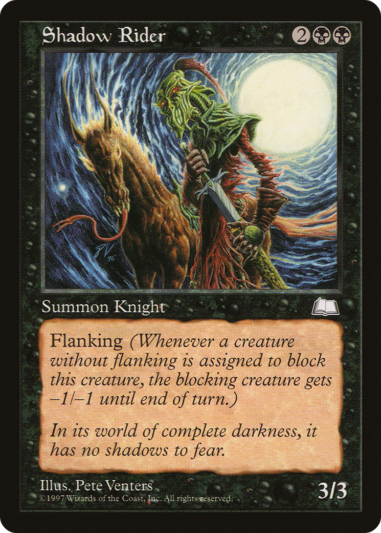 Image of Shadow Rider (WTH-) - Weatherlight