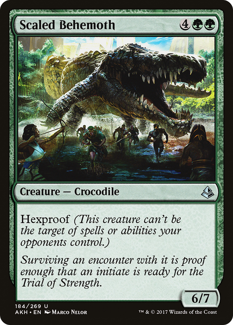 Image of Scaled Behemoth (AKH-184) - Amonkhet