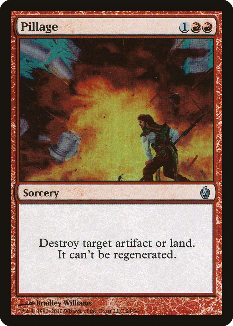 Image of Pillage (PD2-024) - Premium Deck Series: Fire and Lightning Foil