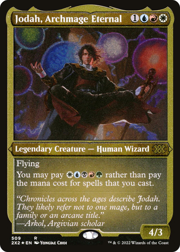 Jodah, Archmage Eternal (2X2-509) - Double Masters 2022 Foil