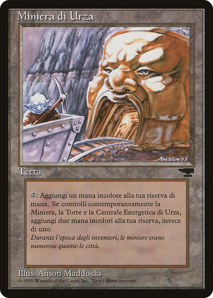 Image of Urza's Mine (Pulley) (Italian) - 