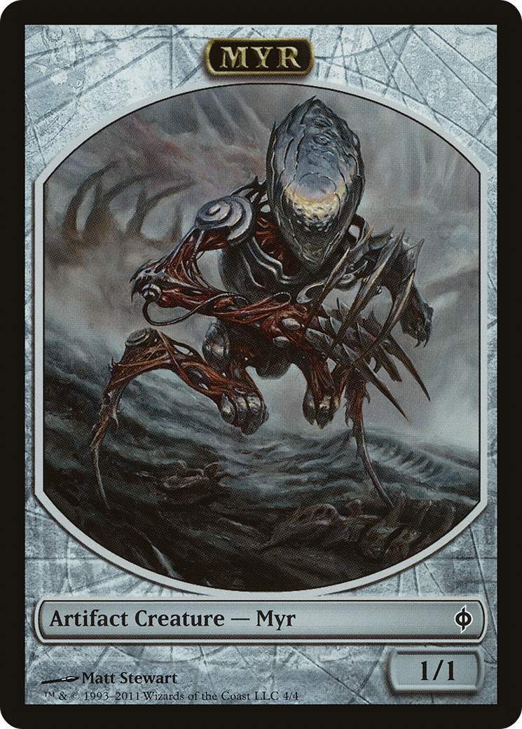 Image of Myr Token (NPH-004) - New Phyrexia Tokens