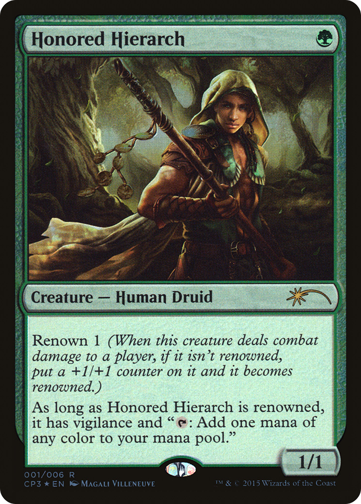 Image of Honored Hierarch (UMP-001) - Magic Origins Clash Pack Foil