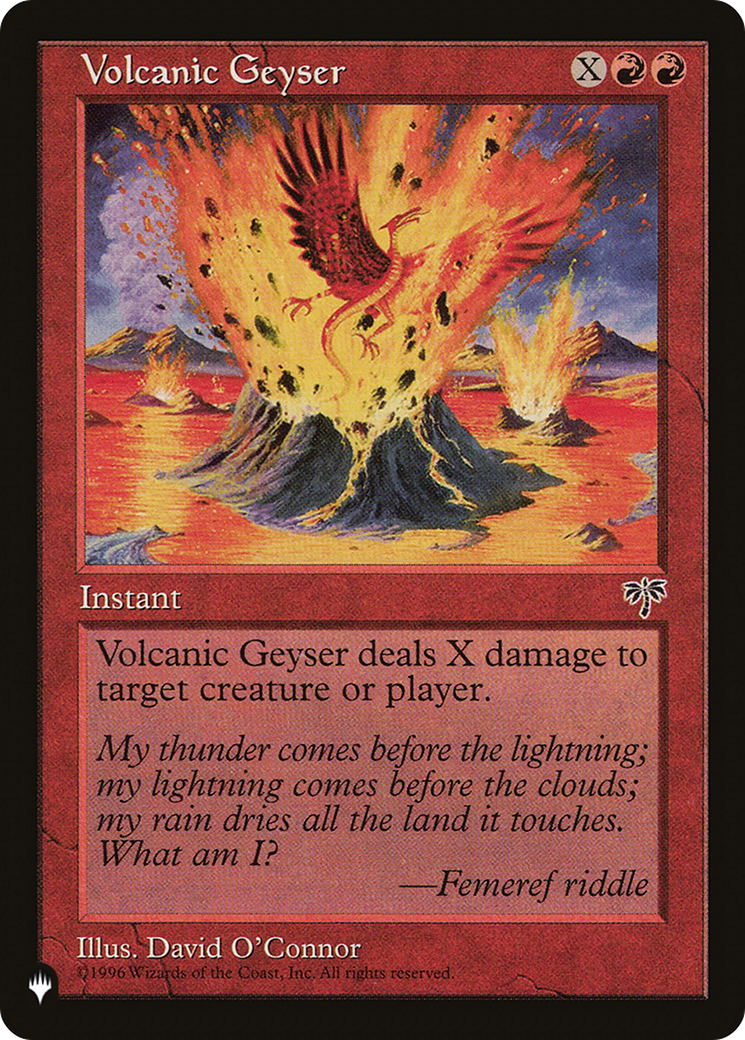 Image of Volcanic Geyser (LIST-MIR-202) - The List