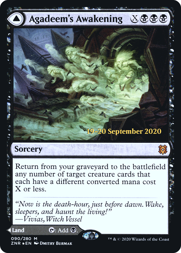 Image of Agadeem's Awakening (PRE-090) - Zendikar Rising Promos Foil