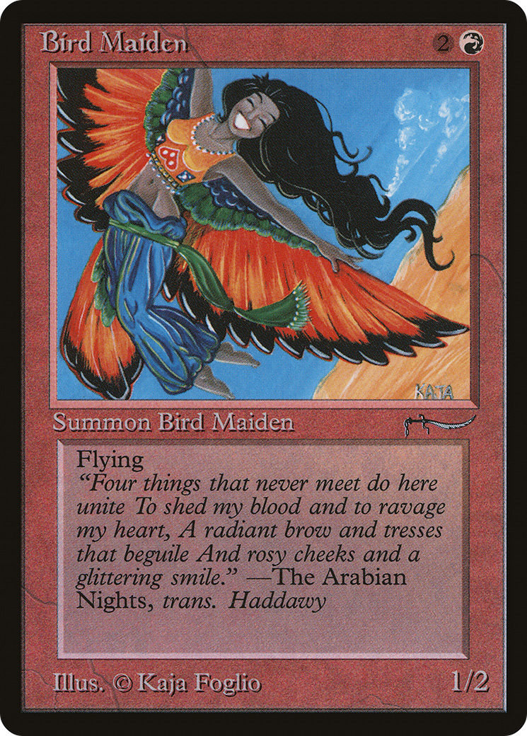 Image of Bird Maiden (ARN-) - Arabian Nights