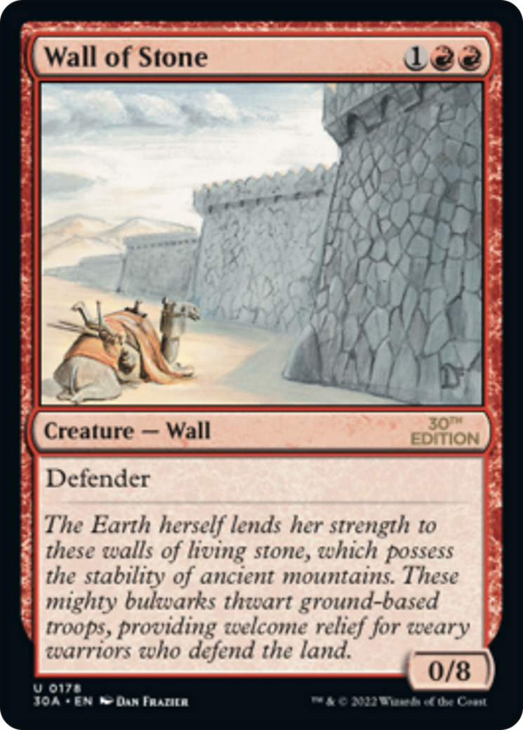 Image of Wall of Stone (30A-178) - 30th Anniversary Edition