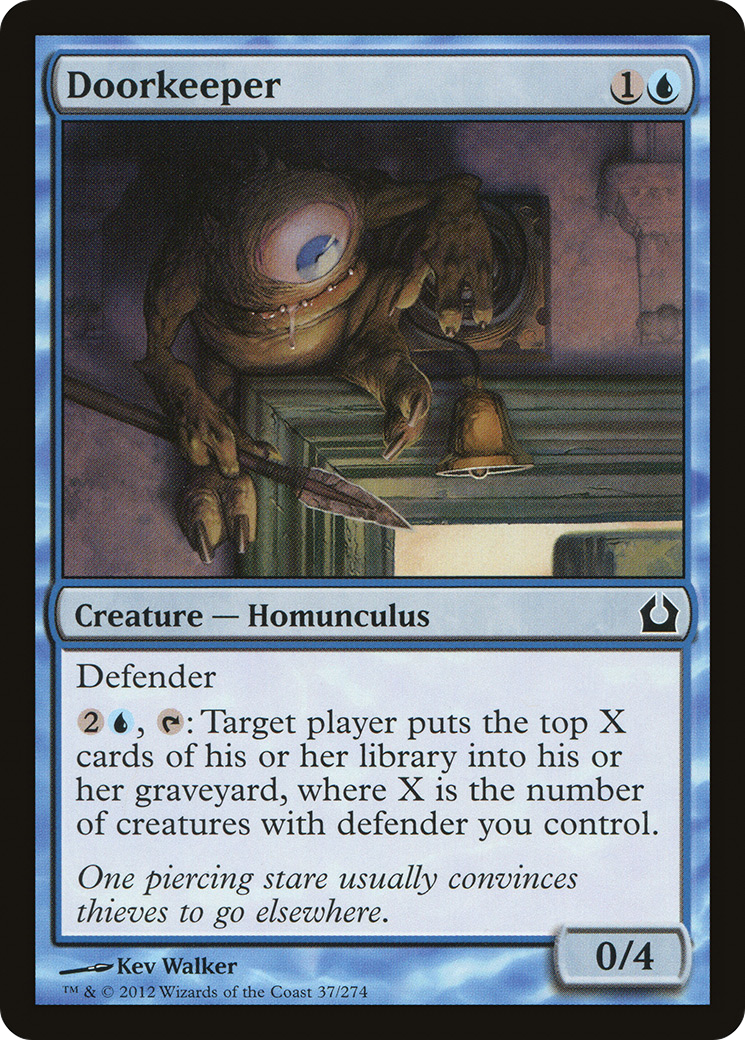 Image of Doorkeeper (RTR-037) - Return to Ravnica Foil
