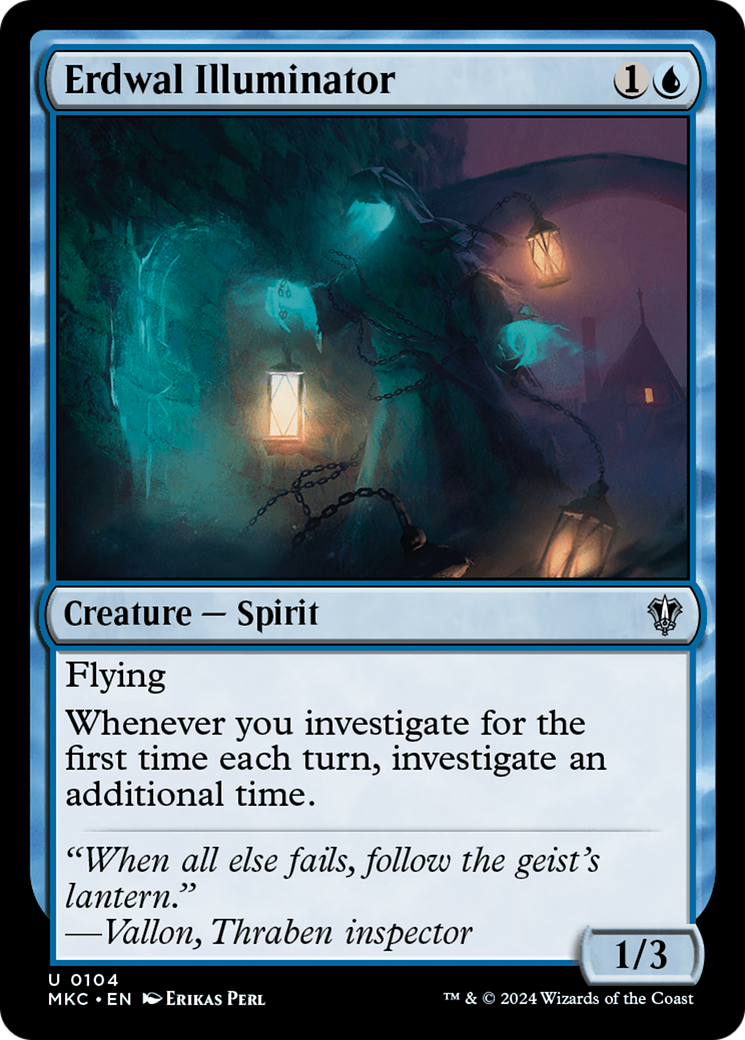 Image of Erdwal Illuminator (MKC-104) - Murders at Karlov Manor Commander