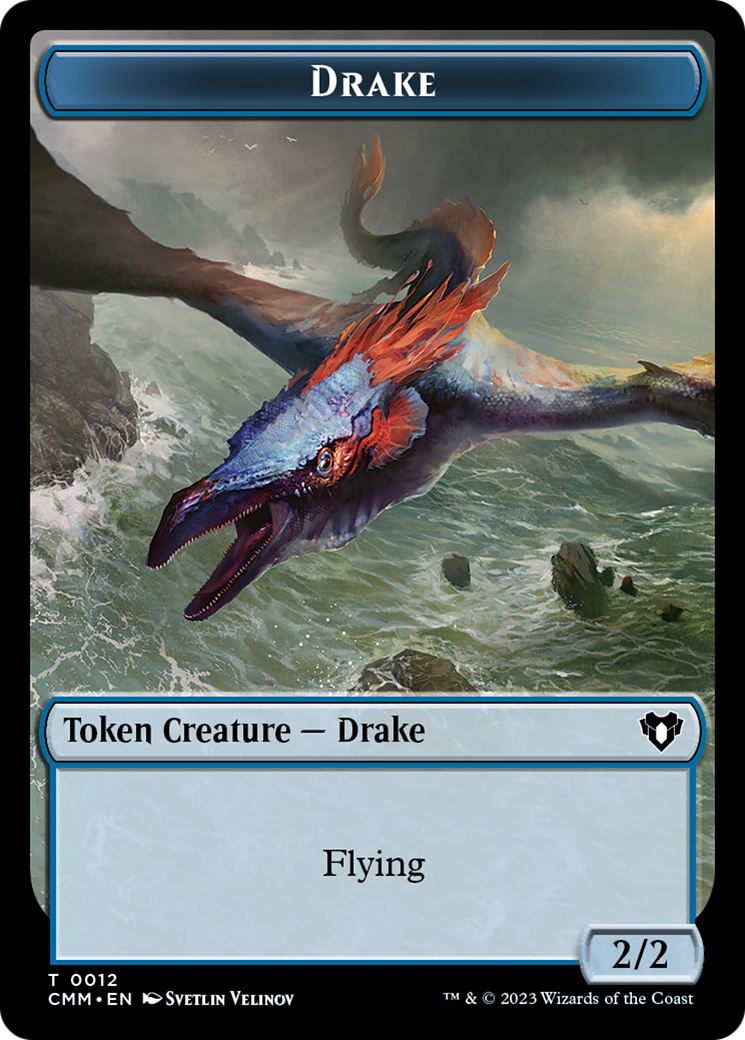 Image of Drake (TCMM-012) - Commander Masters Tokens Foil