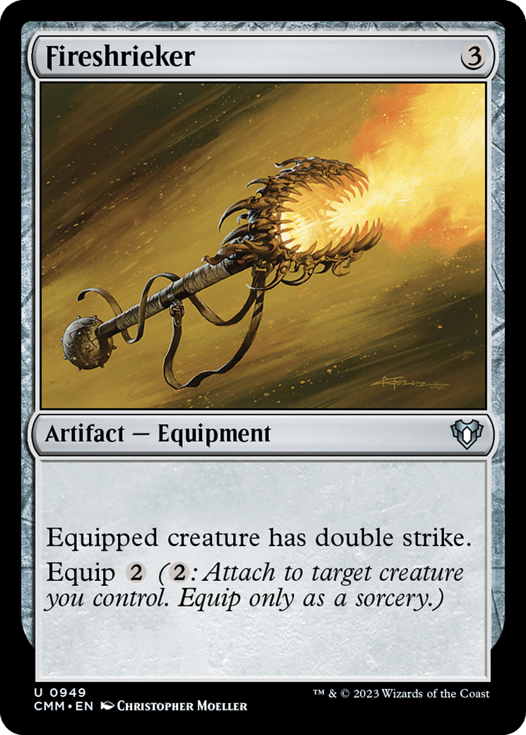 Image of Fireshrieker (CMM-949) - Commander Masters