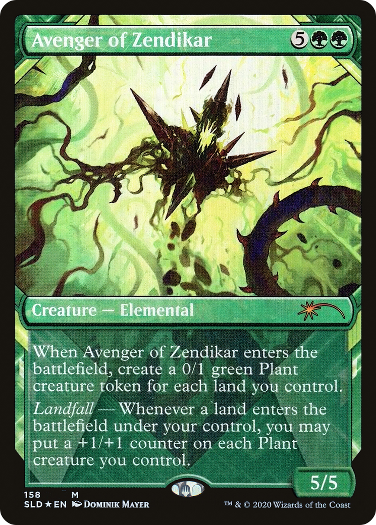 Image of Avenger of Zendikar (SLD-158) - Secret Lair Drop: (Showcase)