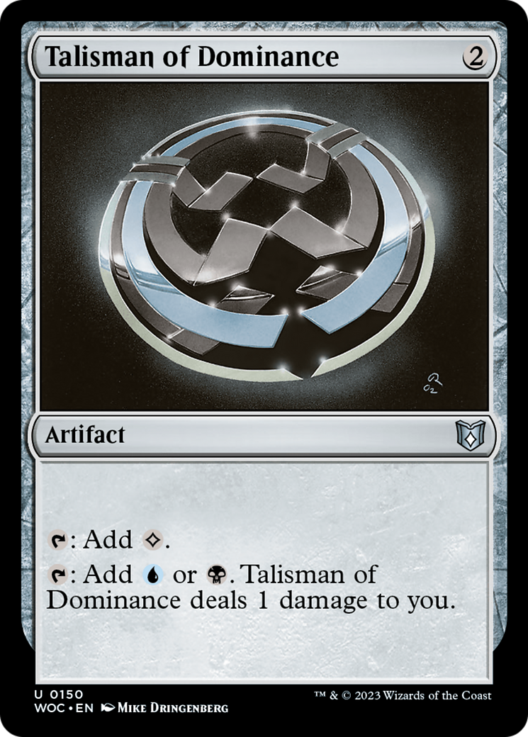 Image of Talisman of Dominance (WOC-150) - Wilds of Eldraine Commander