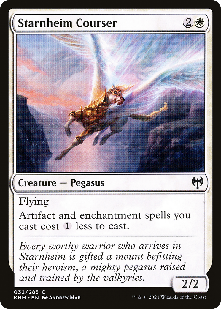 Image of Starnheim Courser (KHM-032) - Kaldheim Foil