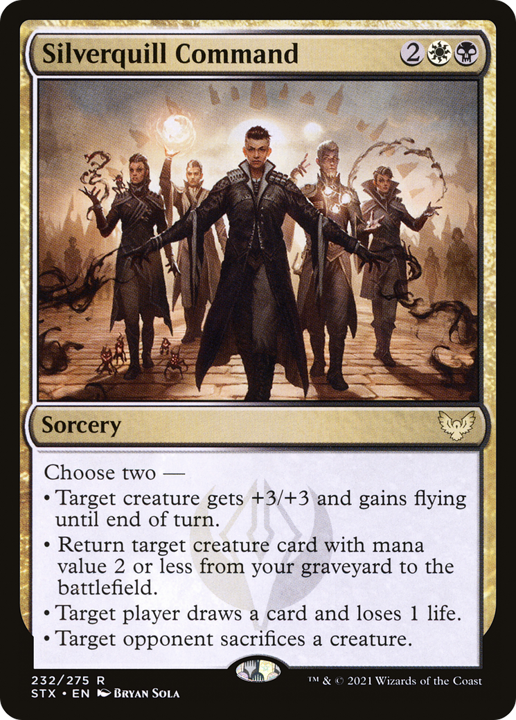 Image of Silverquill Command (STX-232) - Strixhaven: School of Mages
