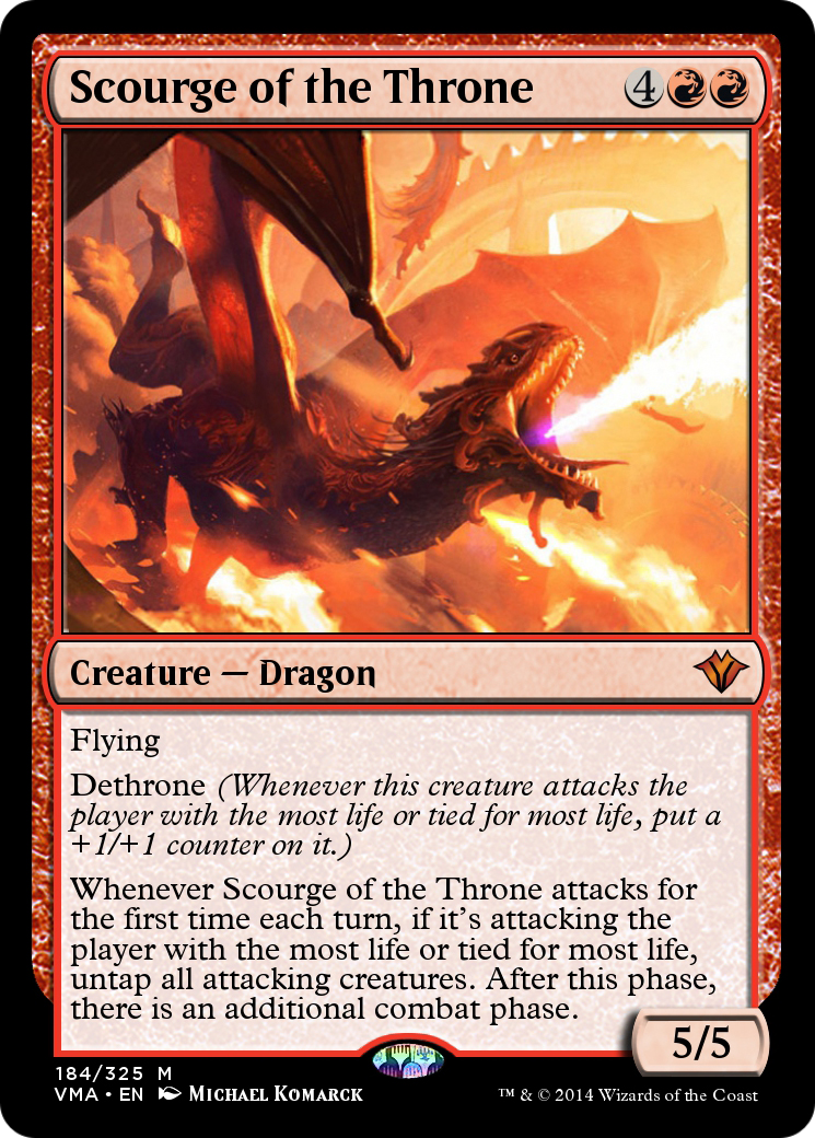 Image of Scourge of the Throne (VMA-184) - Vintage Masters