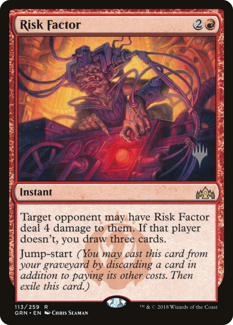 Image of Risk Factor (PPM20-113) - Guilds of Ravnica Promos