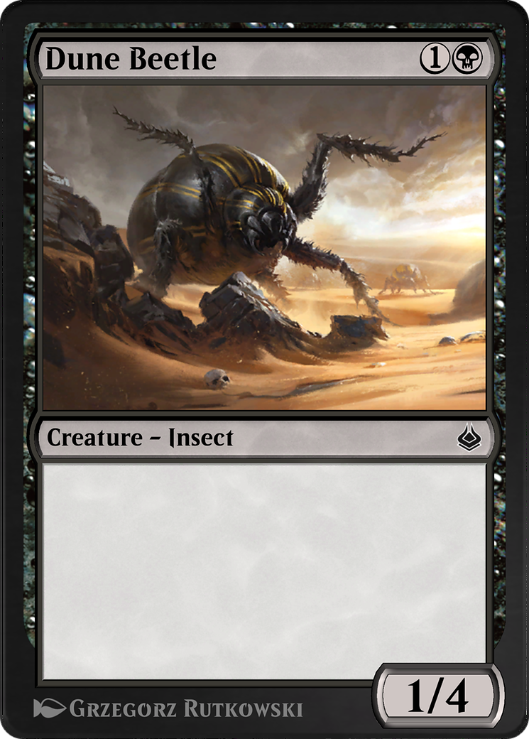 Image of Dune Beetle (AKR-104) - Amonkhet Remastered