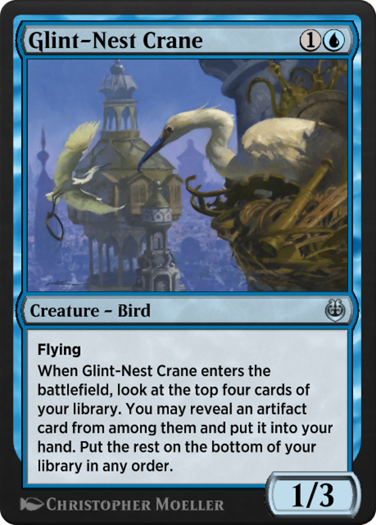 Image of Glint-Nest Crane (KLR-050) - Kaladesh Remastered