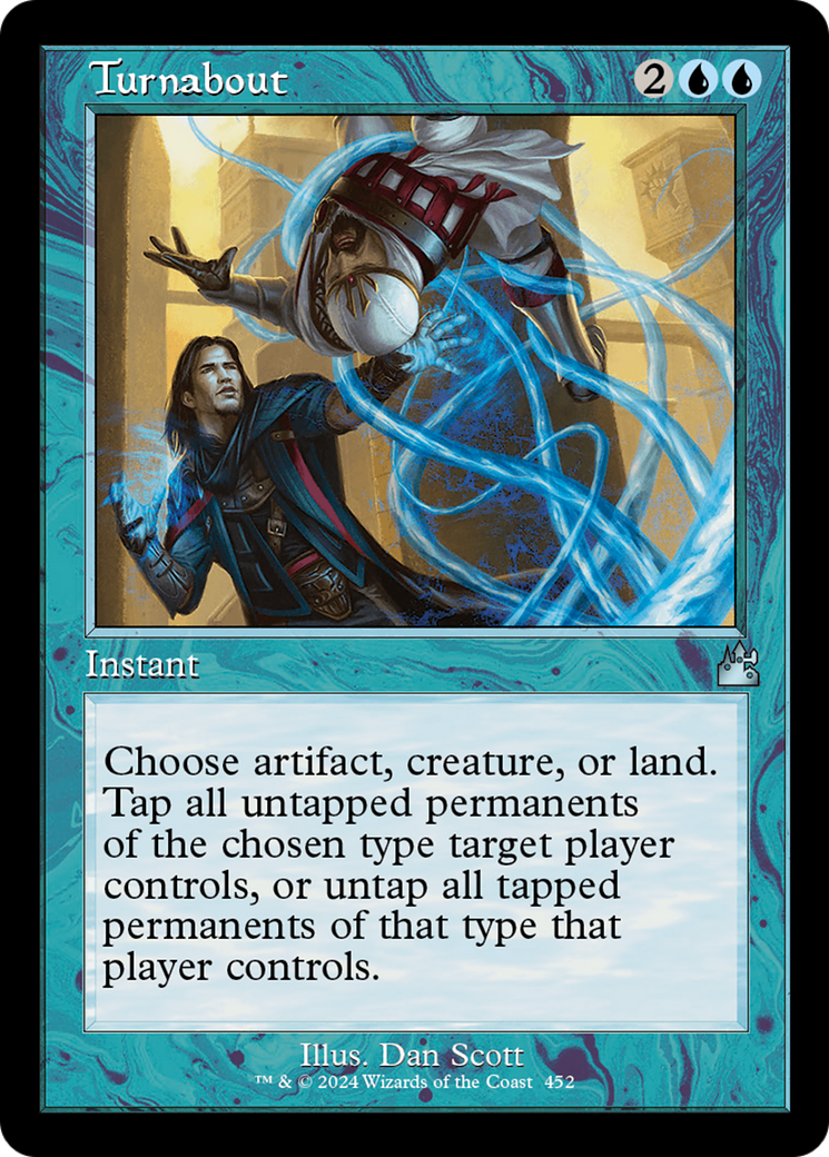 Image of Turnabout (Retro Frame) (RVR-452) - Ravnica Remastered