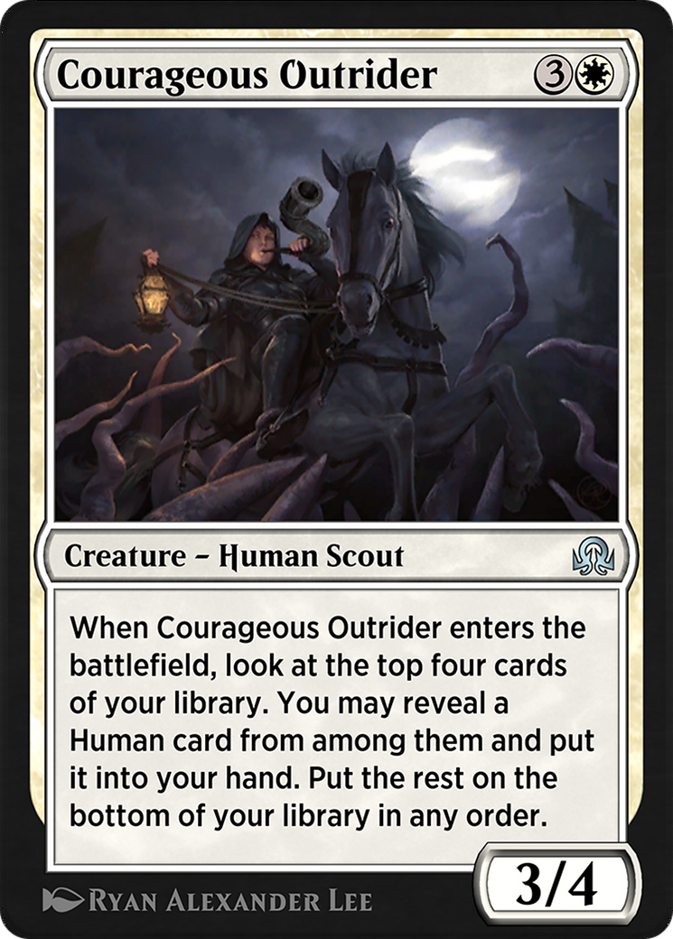 Image of Courageous Outrider (SIR-020) - Shadows over Innistrad Remastered