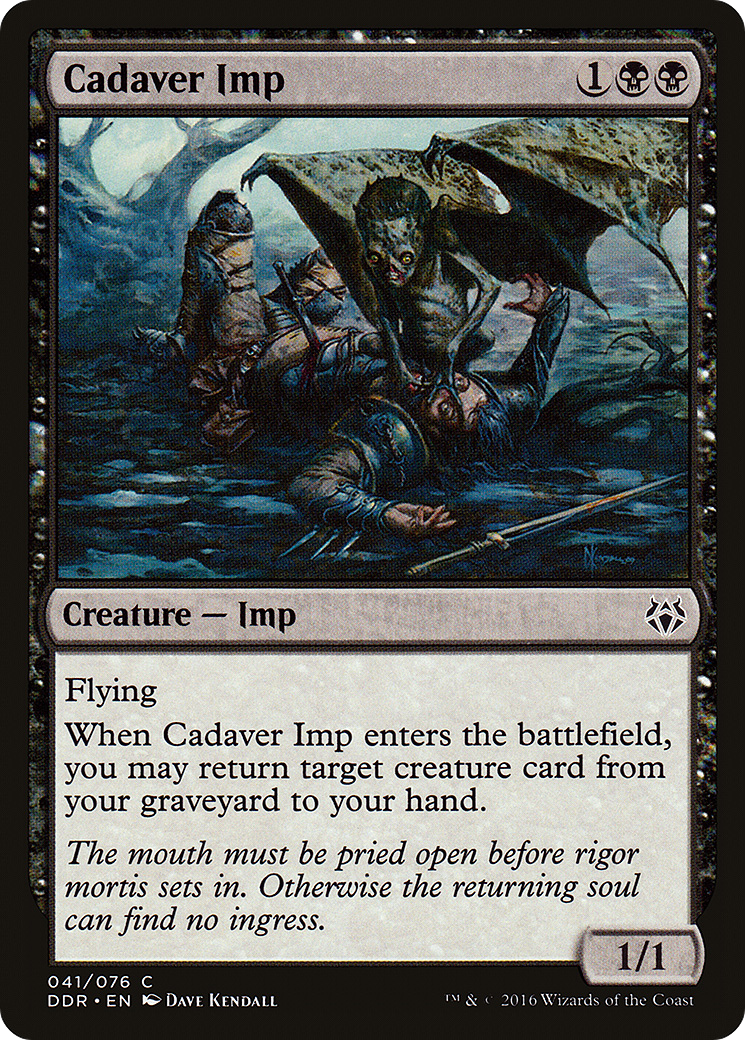 Image of Cadaver Imp (DDR-041) - Duel Decks: Nissa vs. Ob Nixilis