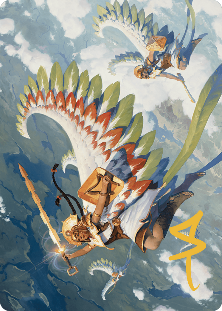 Image of Resplendent Angel // Resplendent Angel (ALCI-005) - The Lost Caverns of Ixalan Art Series (Borderless)