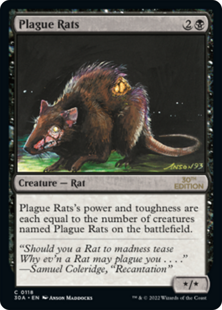 Image of Plague Rats (30A-118) - 30th Anniversary Edition