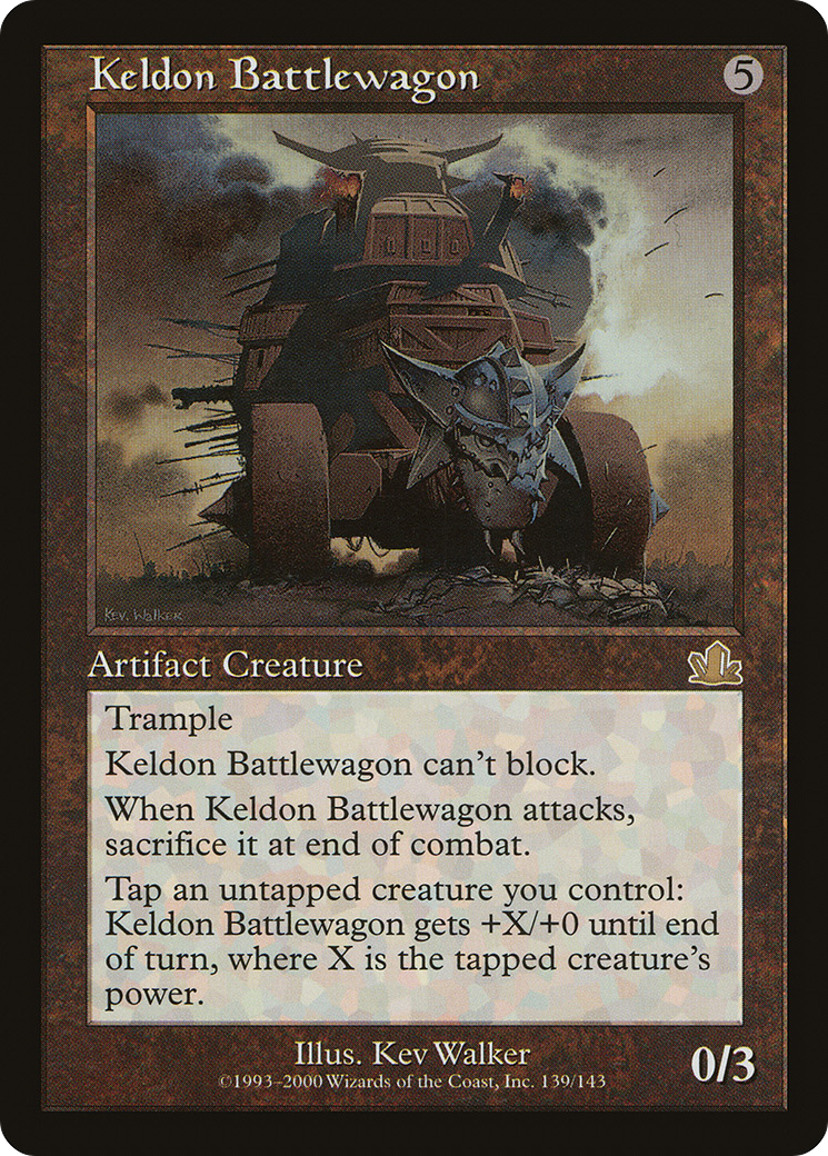 Image of Keldon Battlewagon (PCY-139) - Prophecy