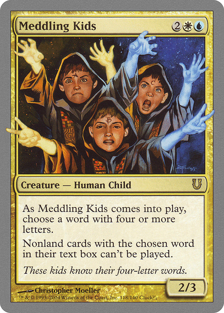 Image of Meddling Kids (UNH-118) - Unhinged