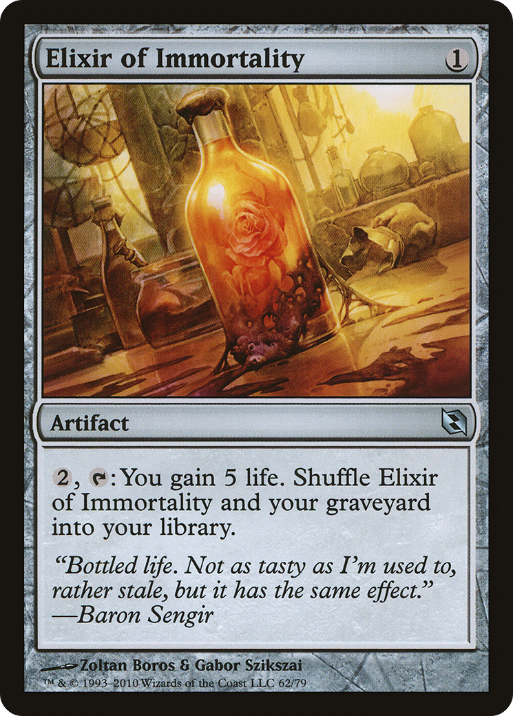 Image of Elixir of Immortality (DDF-062) - Duel Decks: Elspeth vs. Tezzeret