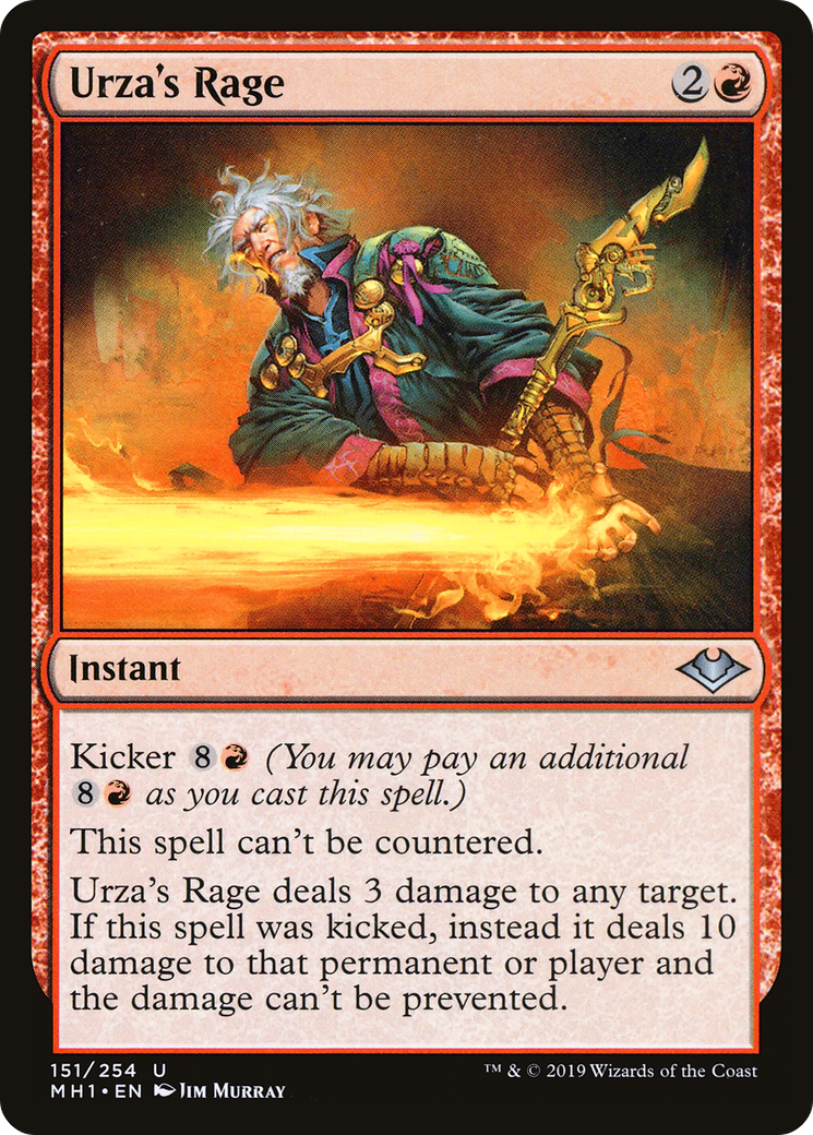 Image of Urza's Rage (MH1-151) - Modern Horizons