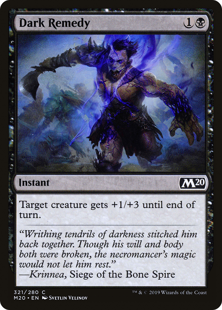 Image of Dark Remedy (M20-321) - Core Set 2020