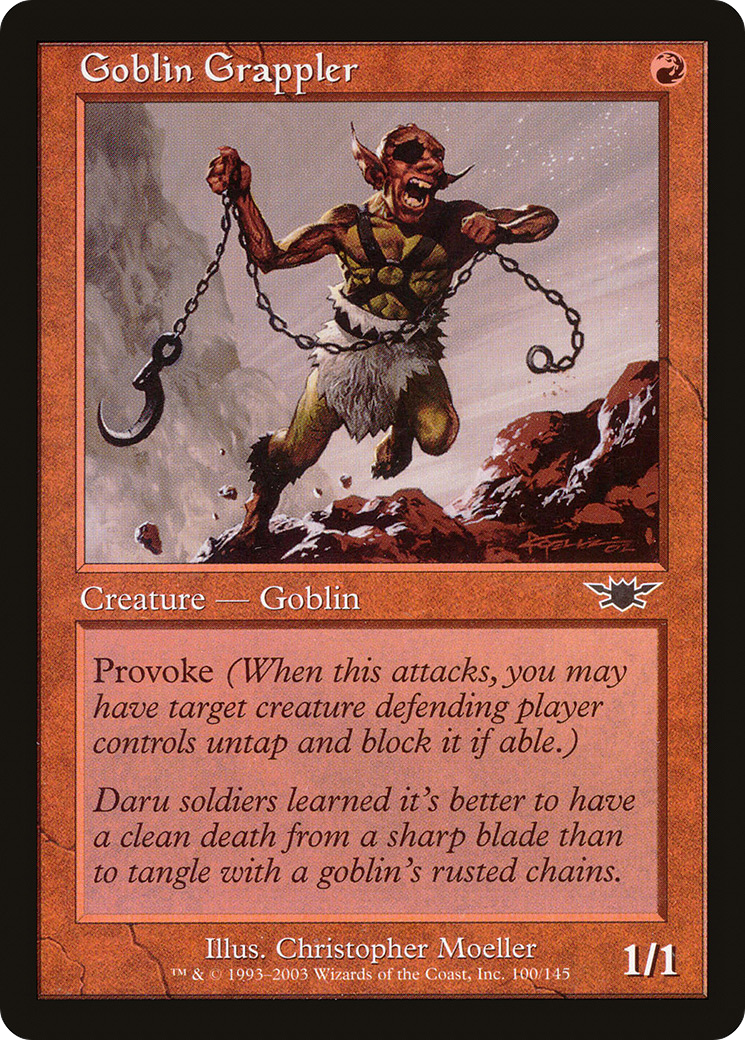 Image of Goblin Grappler (LGN-100) - Legions Foil
