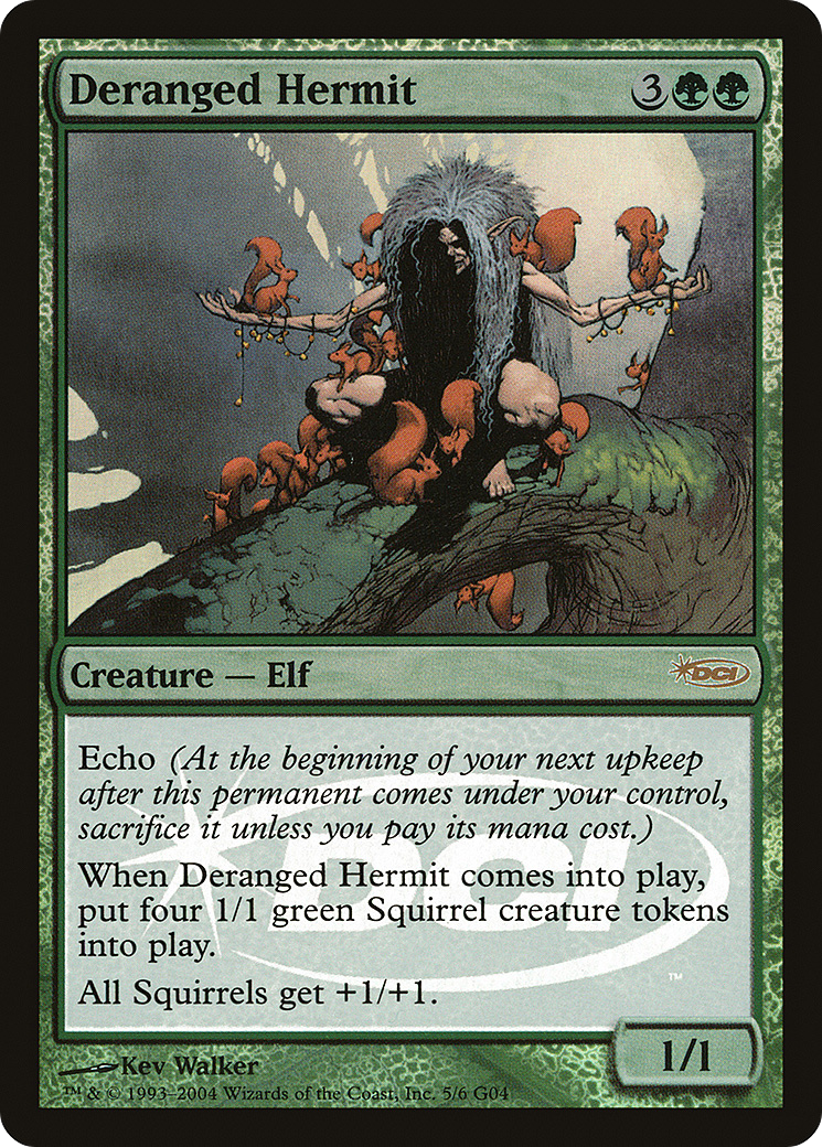 Image of Deranged Hermit (JDG-005) - Judge Gift Cards 2004 Foil