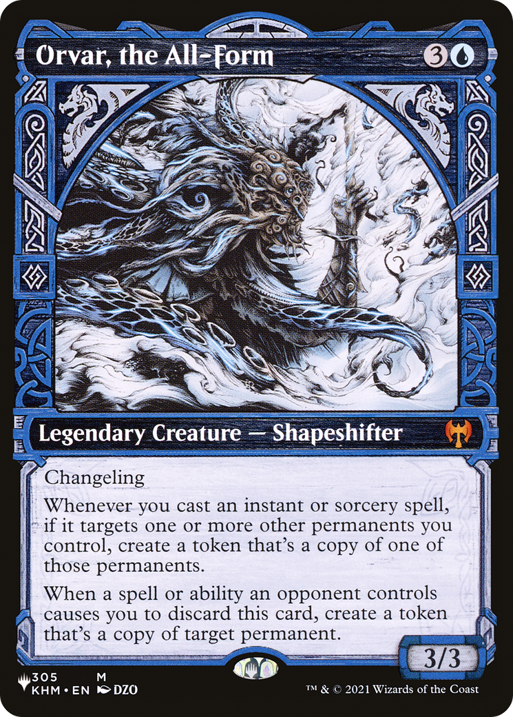 Image of Orvar, the All-Form (Showcase) (LIST-KHM-305) - The List: (Showcase)