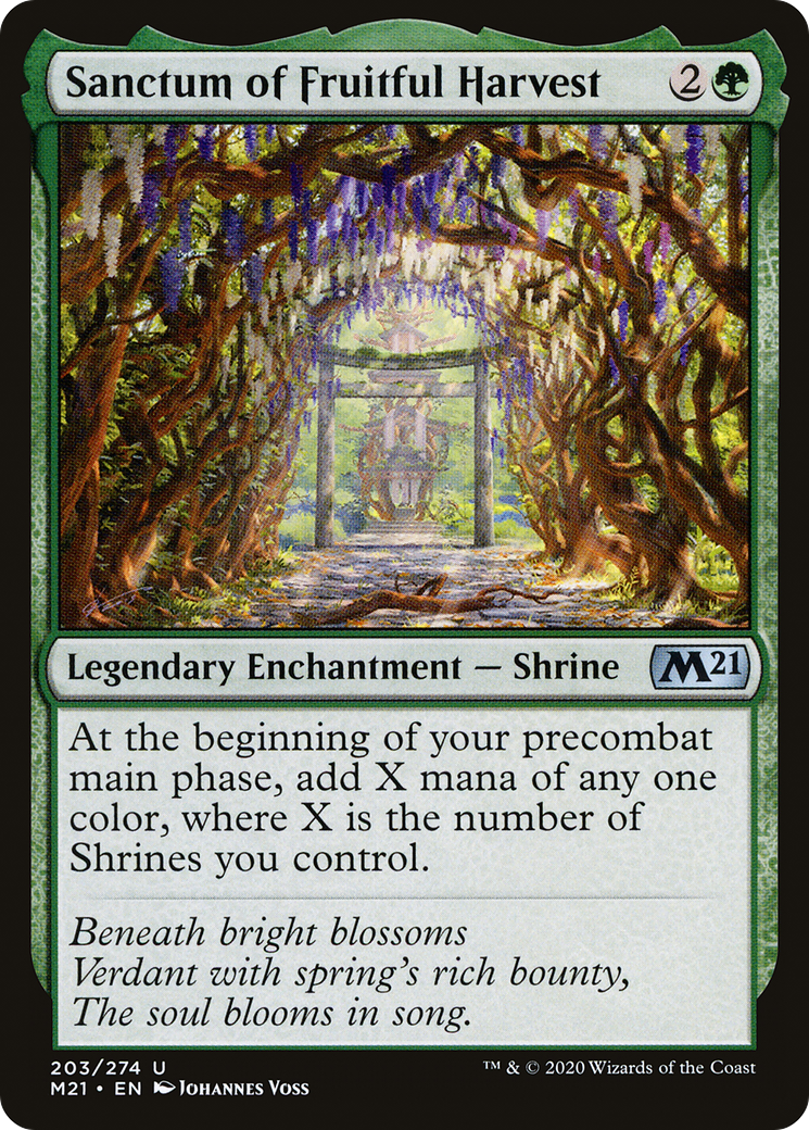 Image of Sanctum of Fruitful Harvest (M21-203) - Core Set 2021
