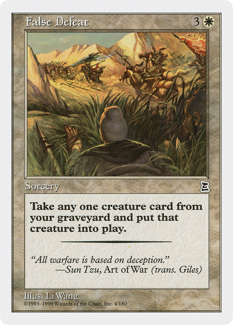 Image of False Defeat (PTK-004) - Portal Three Kingdoms