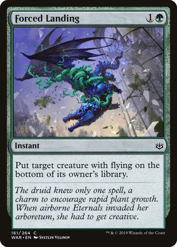 Image of Forced Landing (WAR-161) - War of the Spark