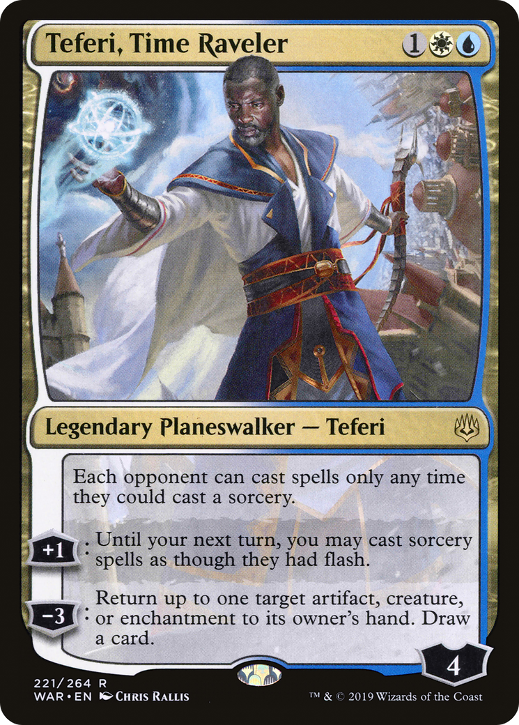 Image of Teferi, Time Raveler (WAR-221) - War of the Spark